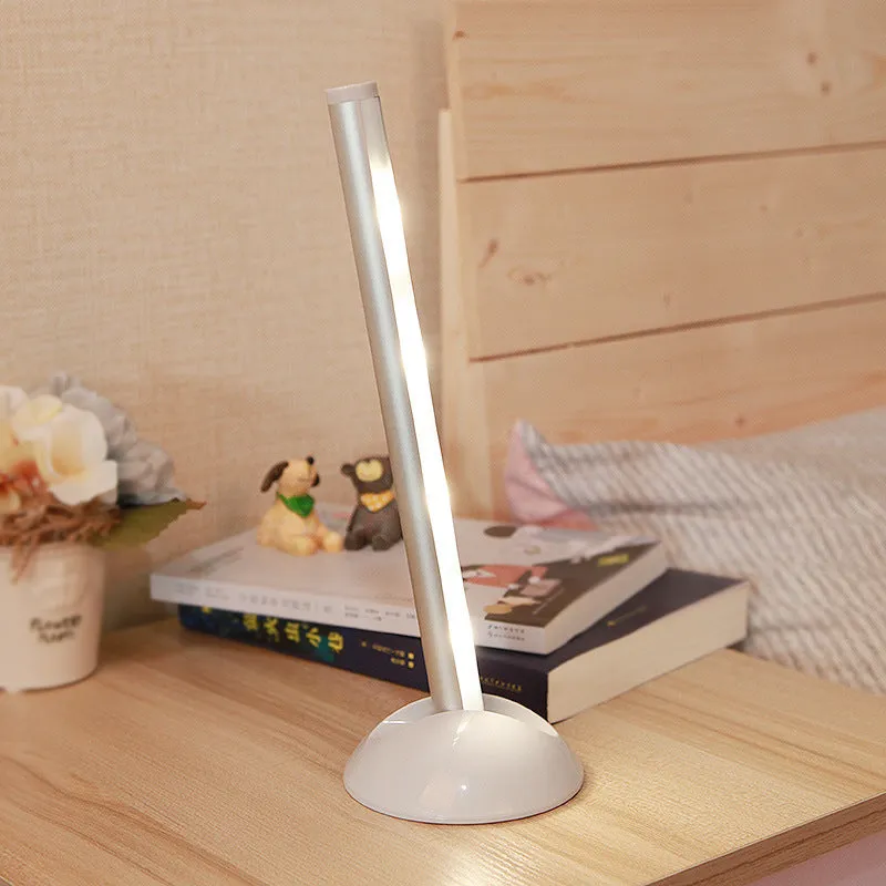 White LED cabinet night light with remote control, featuring acrylic panels in an aluminium frame.