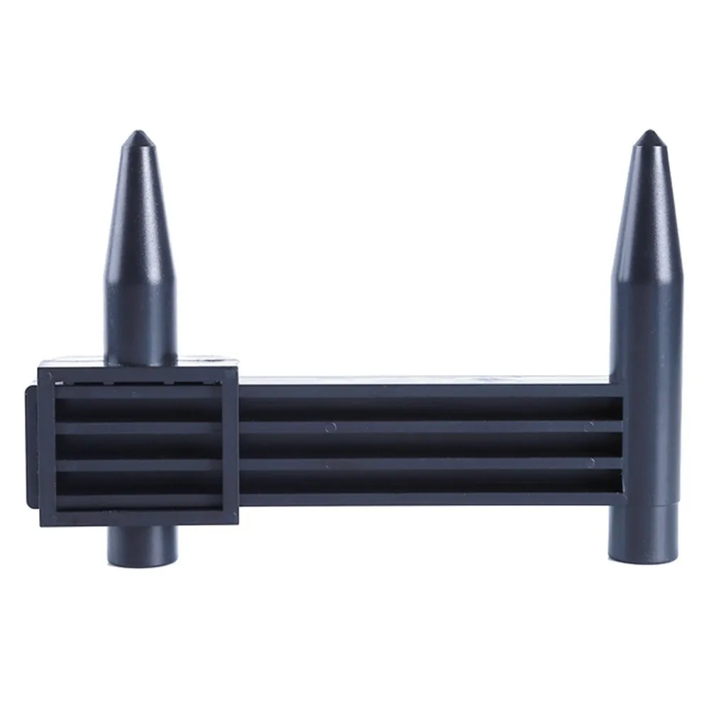 Digital hole distance measuring tool with plastic construction for wheel hub modification projects