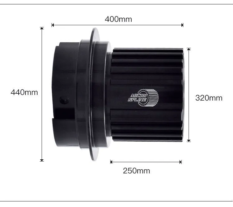 FOVNO 12-speed mountain bike freehub compatible with DT Mavic Hope and Industry Nine hubs