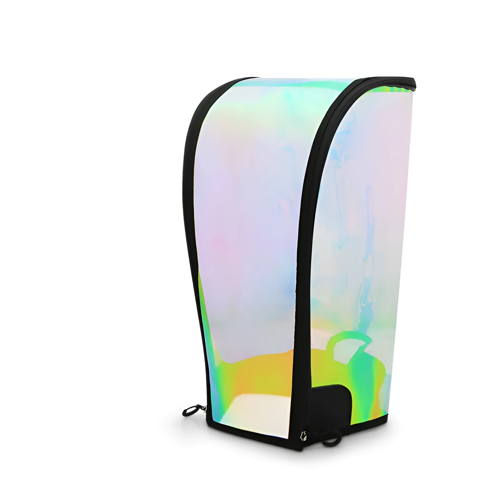 Colourful transparent bag hat with adjustable buckle for waterproof ball bag protection