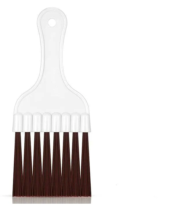Stainless steel air conditioner fin comb cleaning brush and metal fin comb tool set