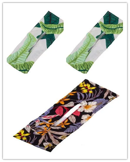 Ladies cotton headband in French retro style with bowknot, shown in multiple colour set options.