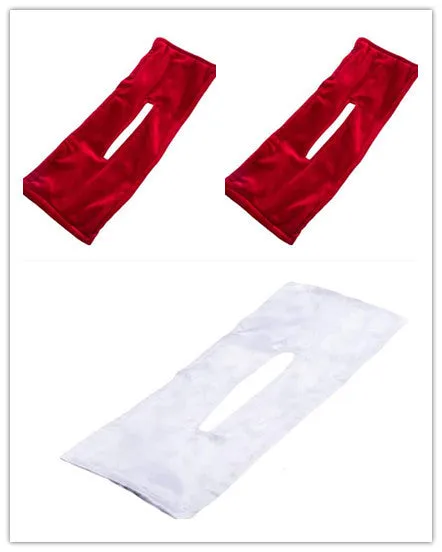 Ladies cotton headband in French retro style with bowknot, shown in multiple colour set options.