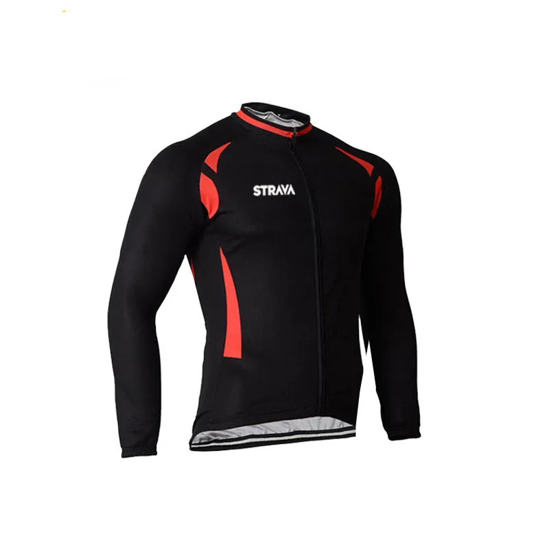 Patterned short-sleeve cycling jersey made from blue and white breathable mesh fabric.