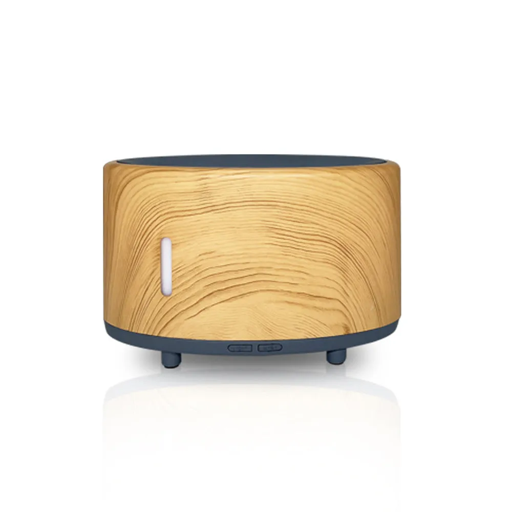 Bluetooth remote control flame humidifier aromatherapy machine with LED light in three colour options.
