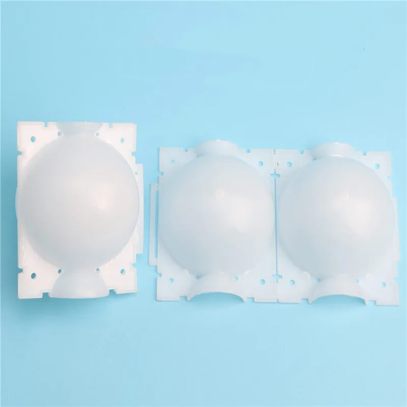 PP plastic plant propagation box or grafting ball for high pressure air layering, shown in black, green, and white colour options.