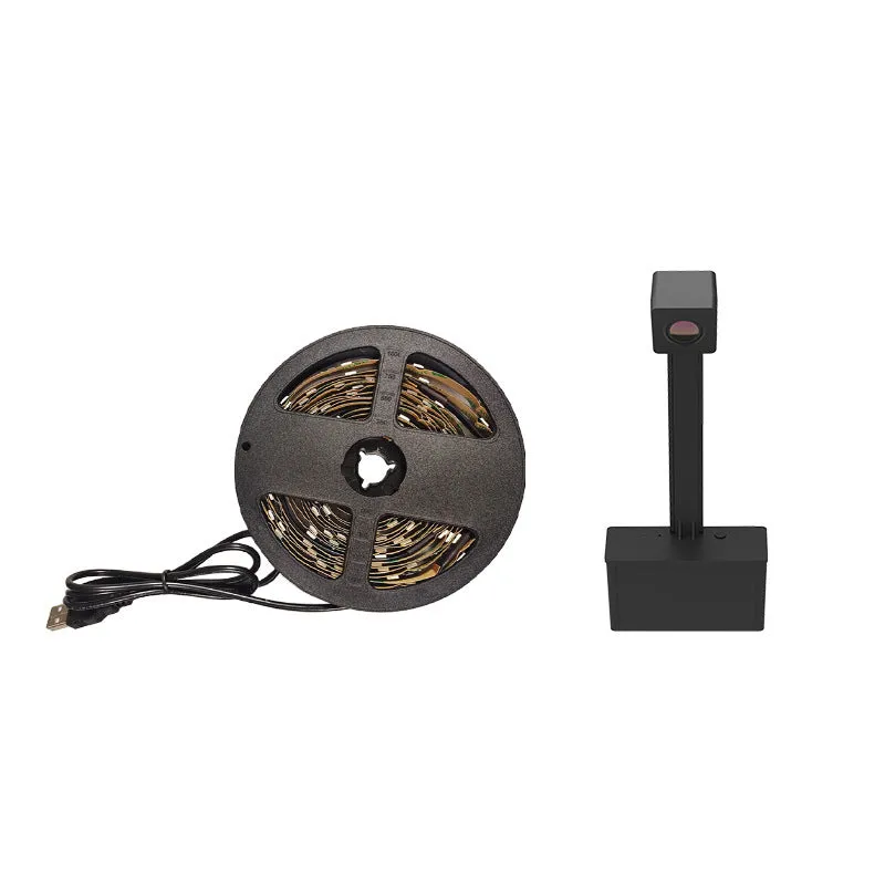 Graffiti IPC TV screen colour picker kit with RGB LED strip, controller, and Alexa support