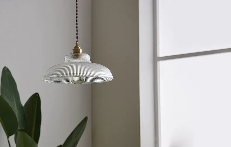Glass chandelier with iron lamp body, adjustable height 1.2m, dual-purpose suction and hanging mounting, amber 30cm shade