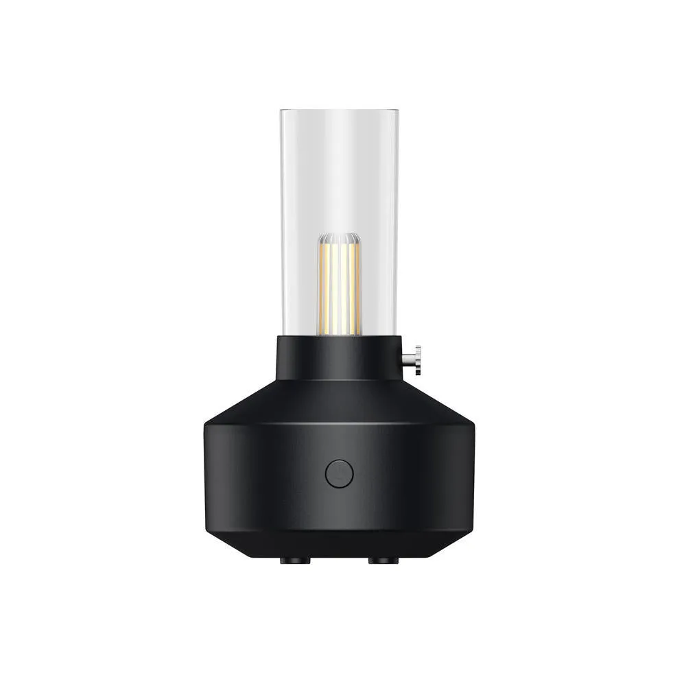 2023 retro ultrasonic humidifier with 150ml water tank, night light, and essential oil aromatherapy diffuser for home office use