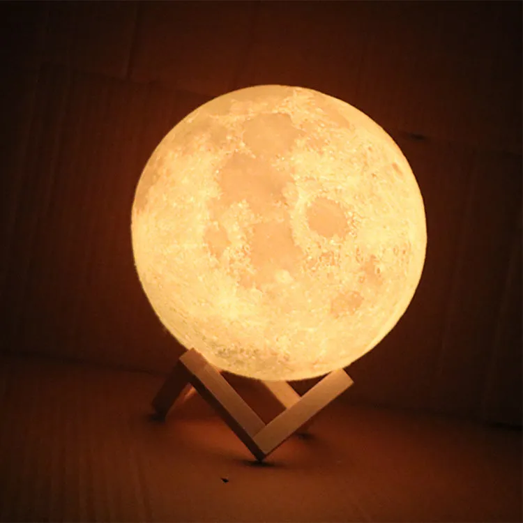 Night light with 16 colour options and size choices from 8cm to 22cm