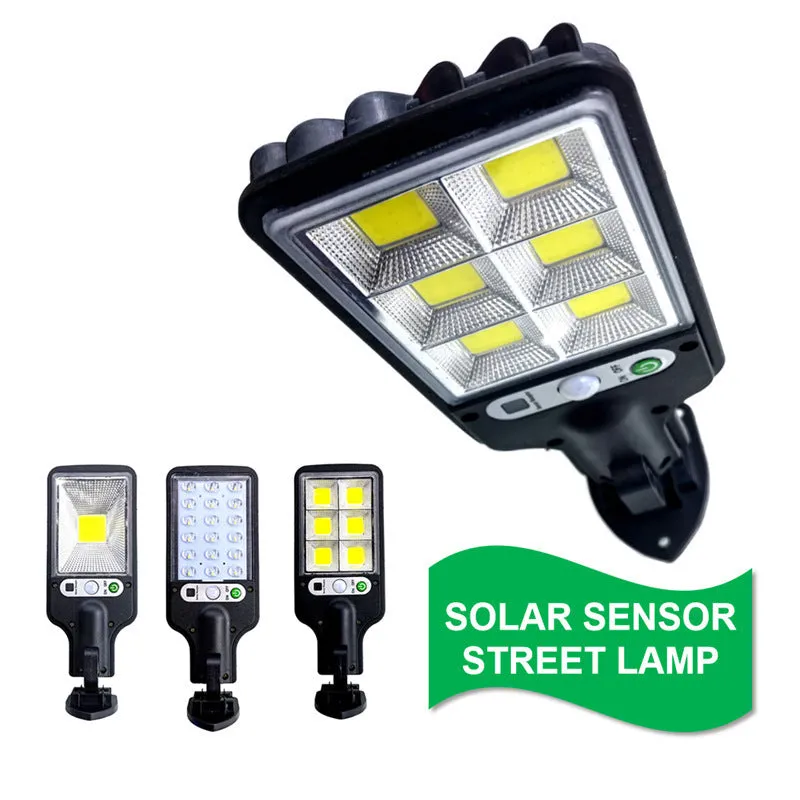 Outdoor solar LED wall lamp 227x84x40mm with 5.5V 2.5W panel and 28 LEDs