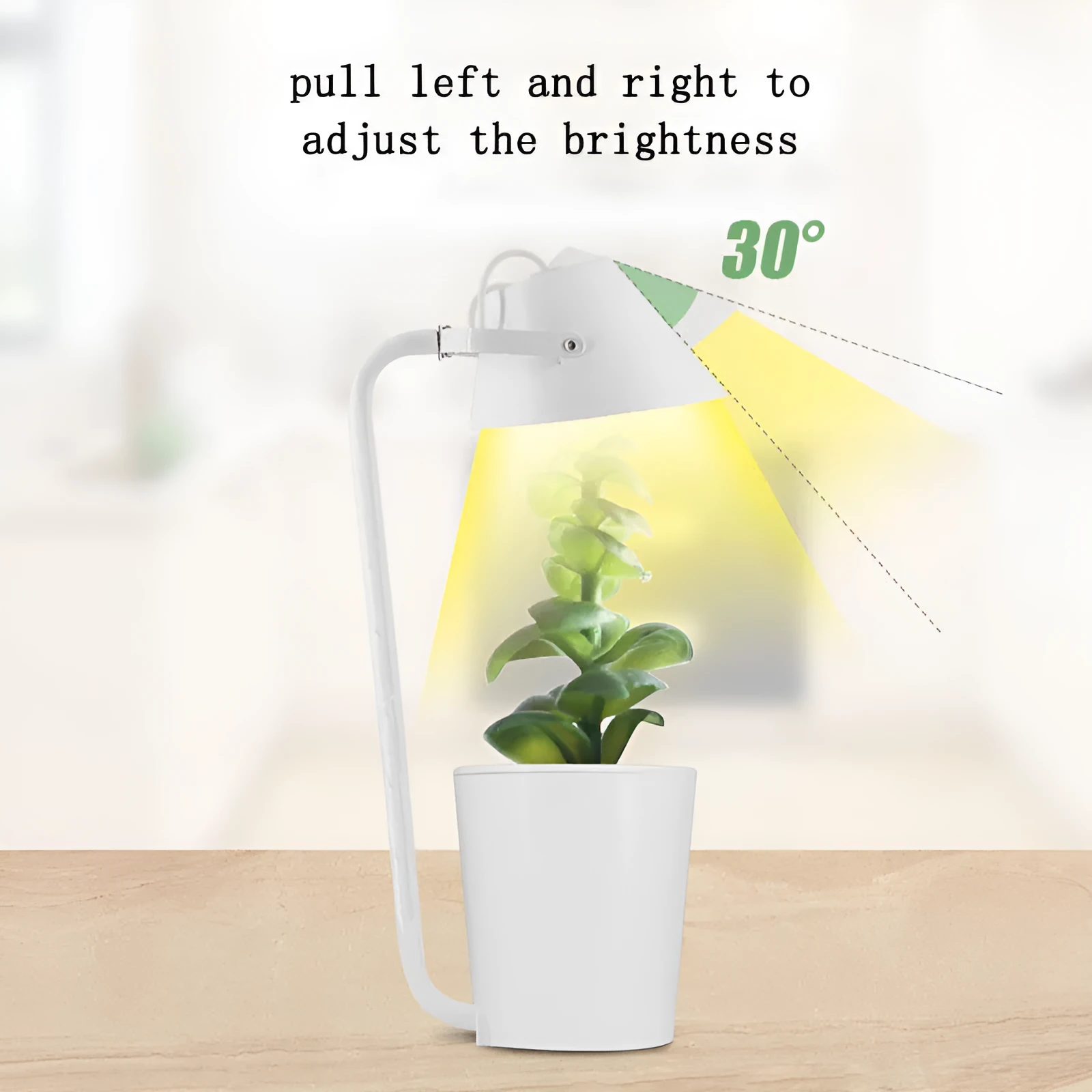 A white plastic hydroponic container for desktop soilless plant cultivation.