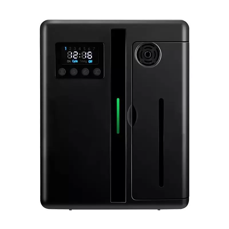 AF-05 waterless scent diffuser 160ml in black, compact 173x72x220mm for hotel lobby use