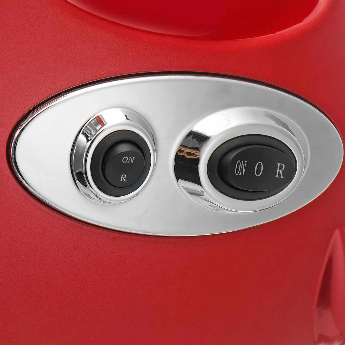 Red electric multifunctional meat grinder with 800W motor and 800g per minute speed, food-grade aluminium alloy and ABS plastic construction