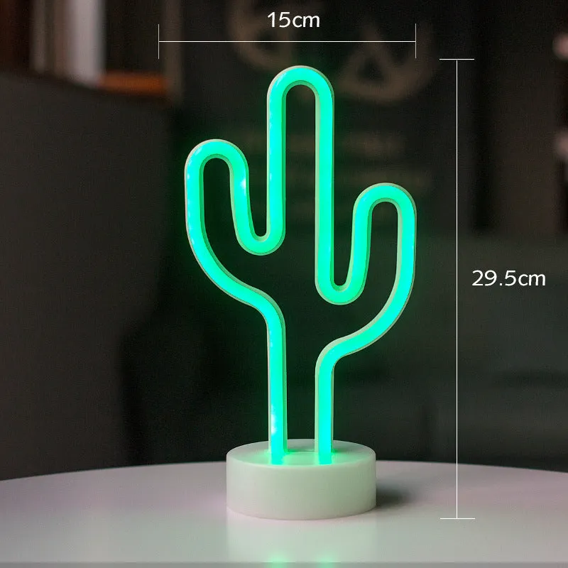 Pineapple LED modeling lamp in green plastic with white red blue powder colour options
