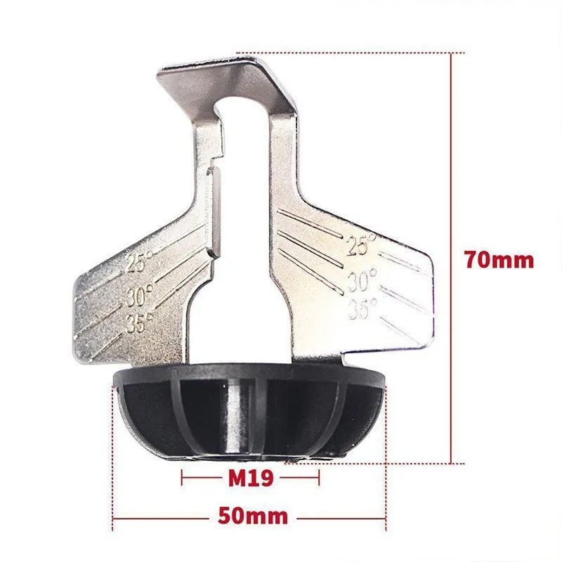 Silver metal electric chain grinding device accessories for band saw blade sharpening