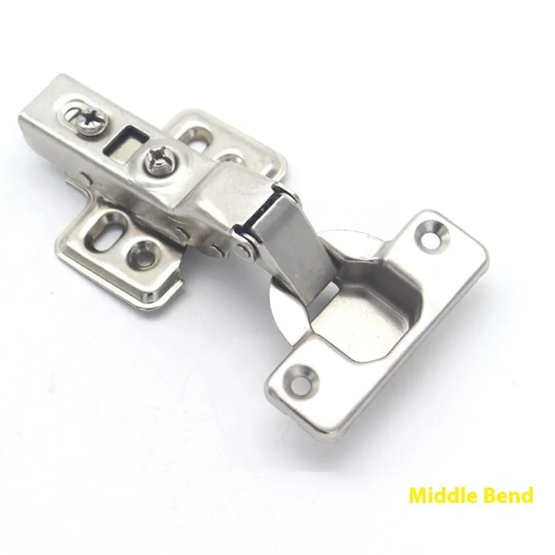 761 cold rolled steel hydraulic cabinet hinge with nickel plating and three bend specifications