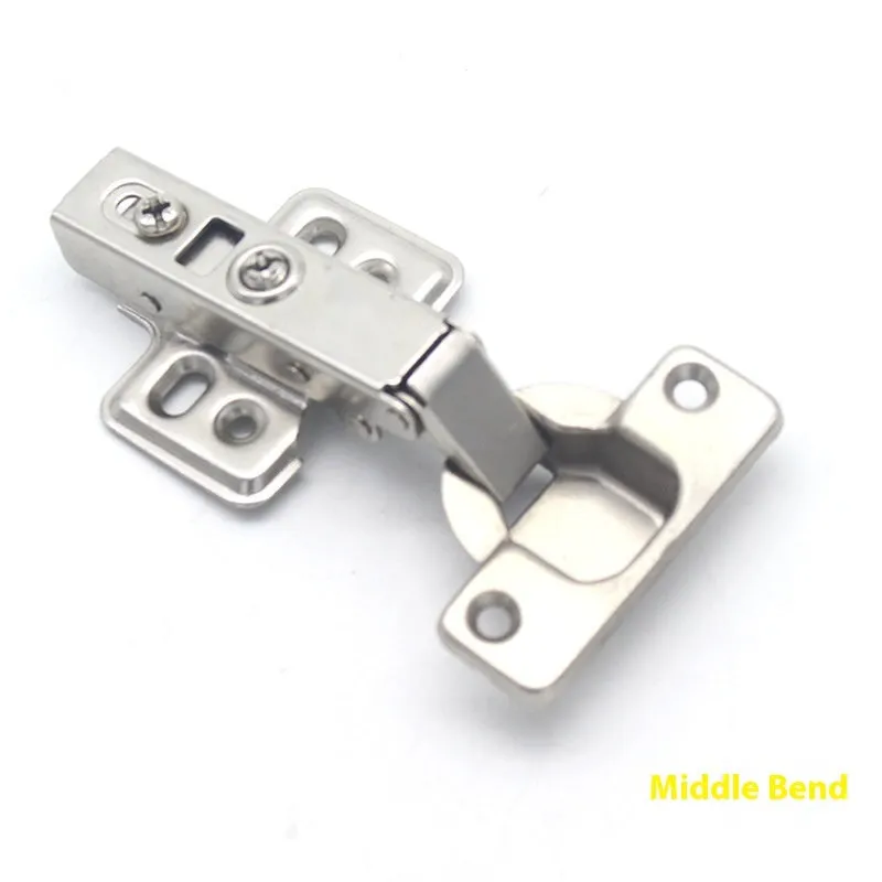 761 cold rolled steel hydraulic cabinet hinge with nickel plating and three bend specifications