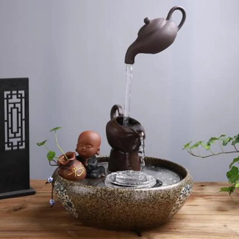 Creative suspension faucet Chinese teapot novice humidifier ornament with atomization, multi-colour options, 220V US