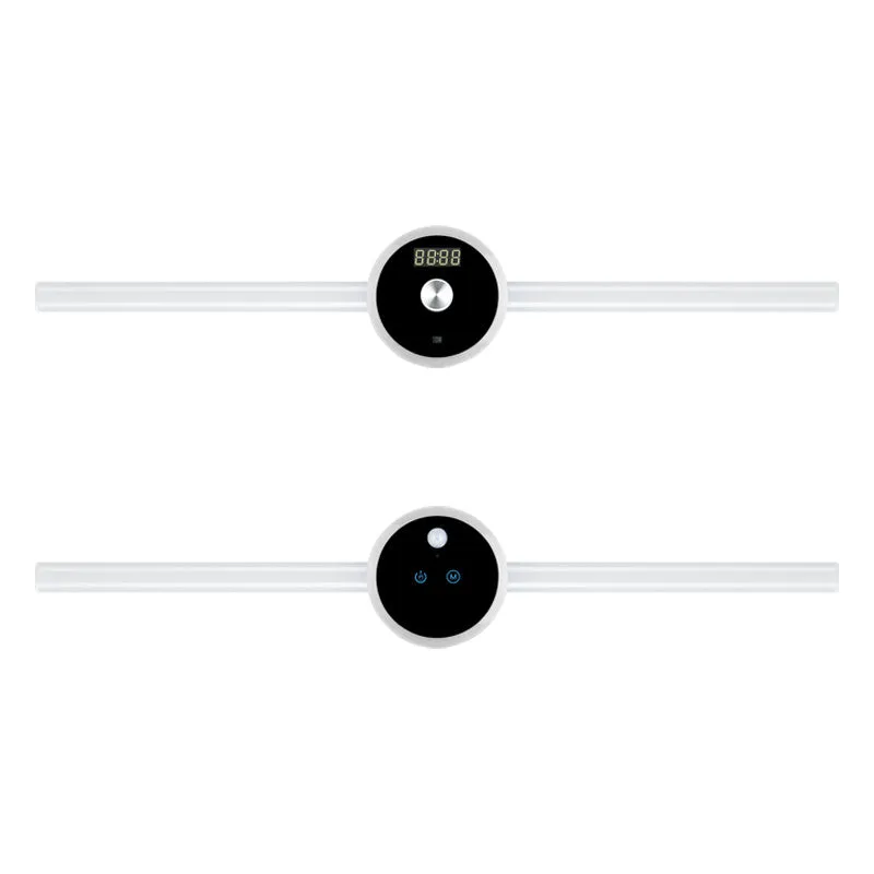 Smart cabinet light with clock timer sensor light removable LED wardrobe light human body sensor