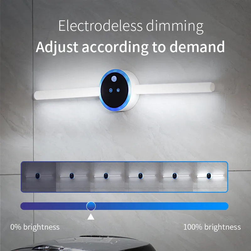 Smart cabinet light with clock timer sensor light removable LED wardrobe light human body sensor