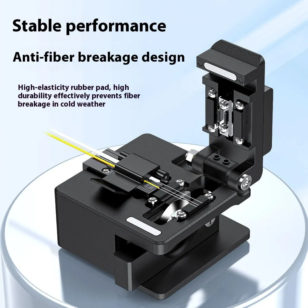 HB-08 fiber cutter welding tool compact handheld 90x80mm optical fibre cutting machine