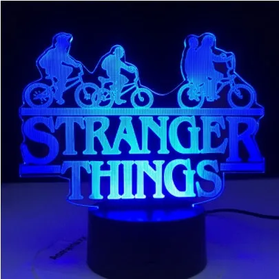 LED touch lamp with acrylic lampshade in 16-colour remote control model for corridor use