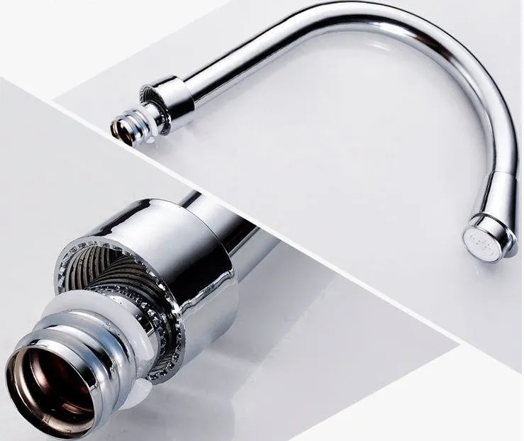 Electric kitchen water heater faucet in Classic colour with rotatable single handle single hole design