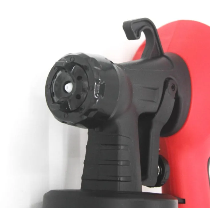 High pressure electric spray gun with plastic pot, 220V, for textile and household cleaning