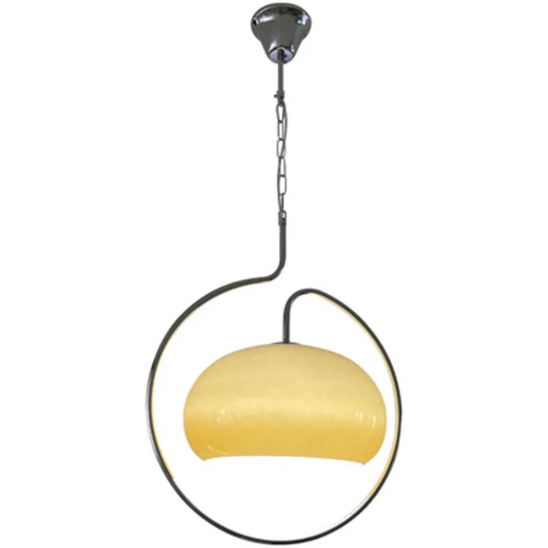 Retro cream ceiling light with 420cm overall size for warm home study illumination