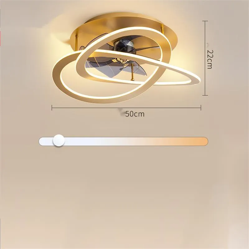 Modern simplicity ceiling fan lamp with remote control in black finish, flush mounted, 1050-1199mm diameter