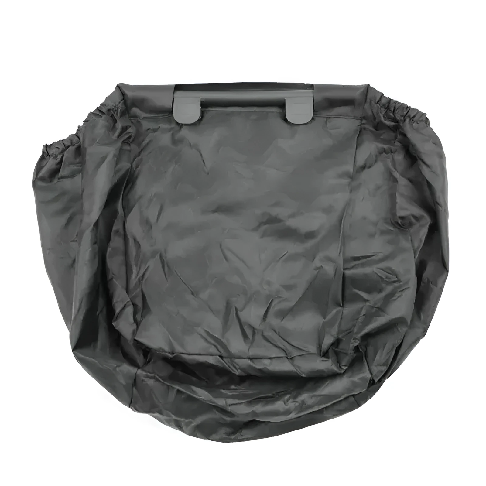 Zimbu lightweight foldable storage bag 50L Oxford cloth portable travel organiser in black with zippered closure