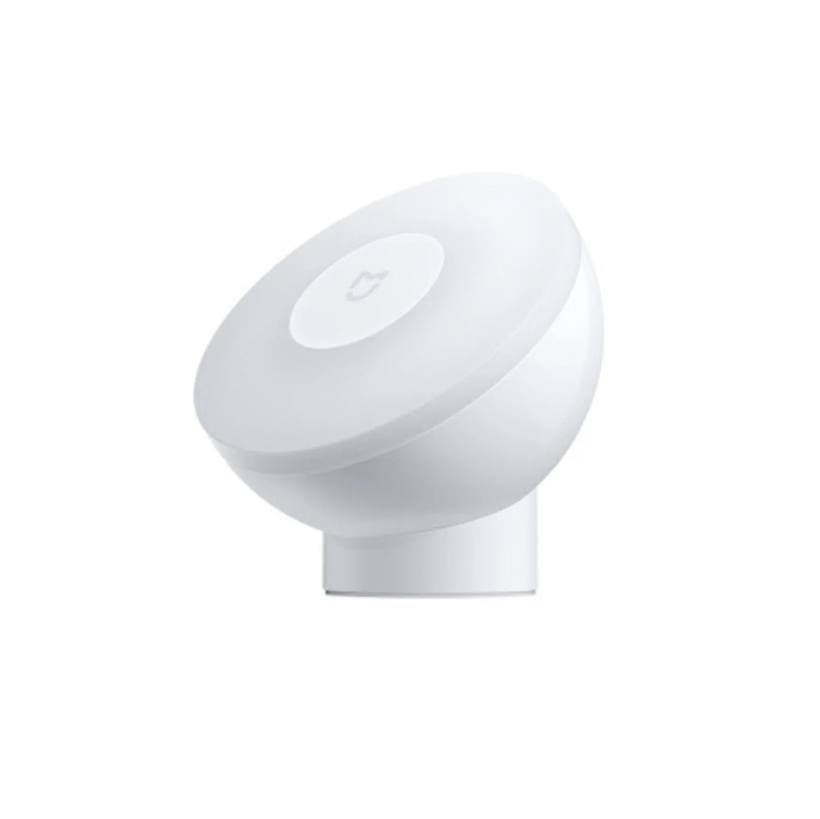 White Mijia Night Light 2 Bluetooth bedside lamp with human body induction sensor.