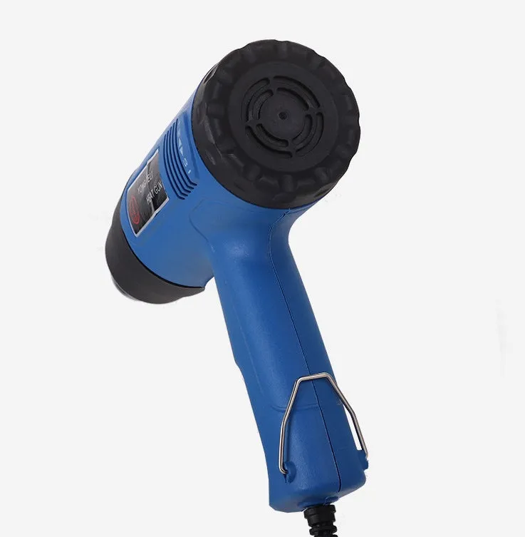 Industrial 1500W heat gun with dual air flow settings and 300-500°C temperature range
