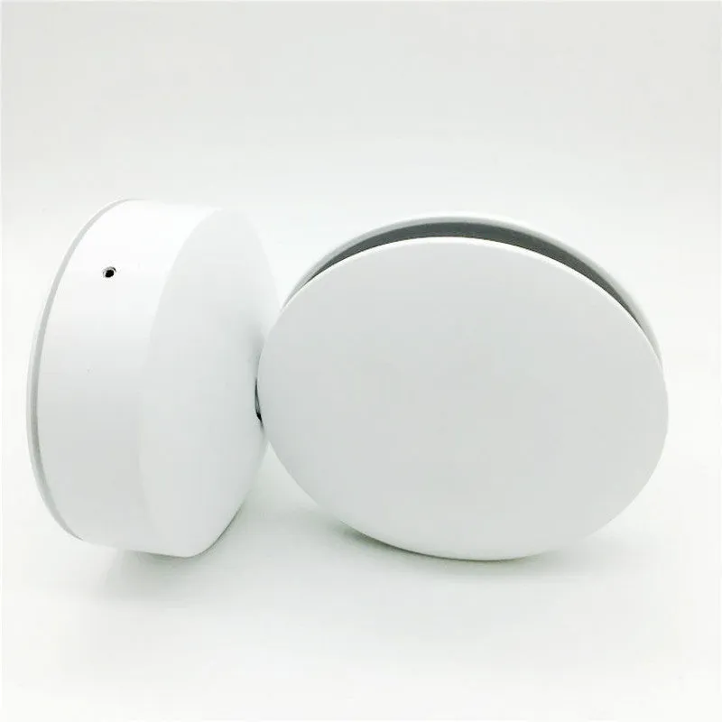 Modern aluminium and glass wall spotlight bar with multi-colour LED lighting