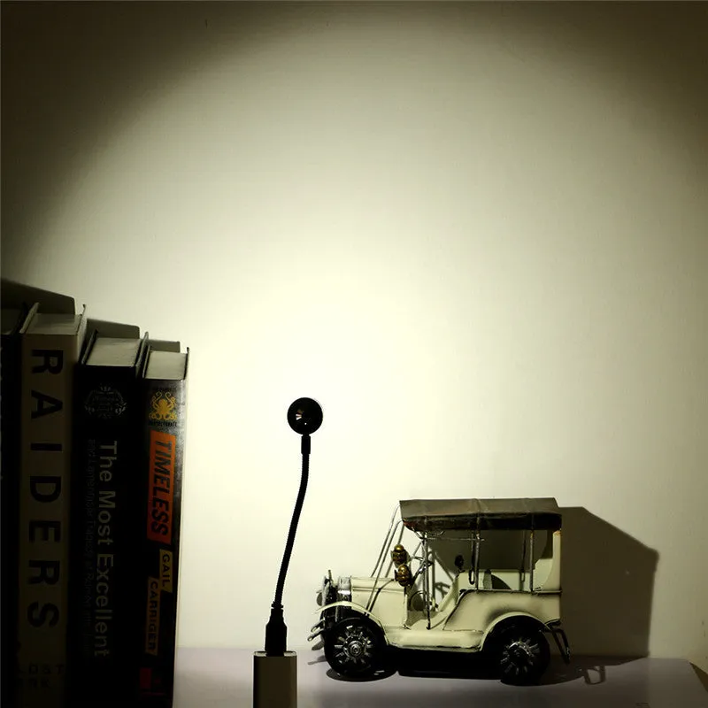 USB plug-in LED night light with projection cartoon design aluminium shade 180mm