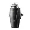 Household kitchen garbage disposal machine 800W villa type in black with metal and plastic construction