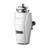 Household kitchen garbage disposal machine 800W villa type in black with metal and plastic construction