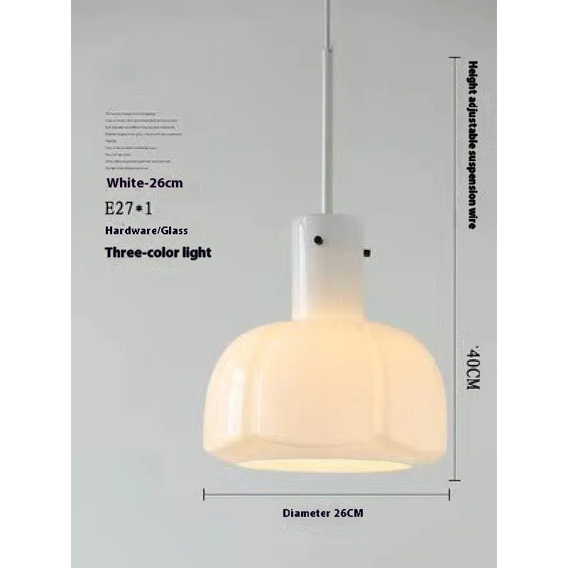 Retro glass flower bud hanging pendant light in caramel colour for bedroom or dining room