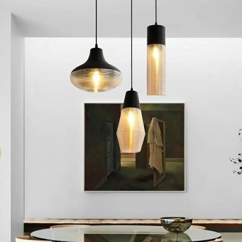 Glass creative chandelier in modern simple style with multiple light colour options for staircase cafe bar restaurant