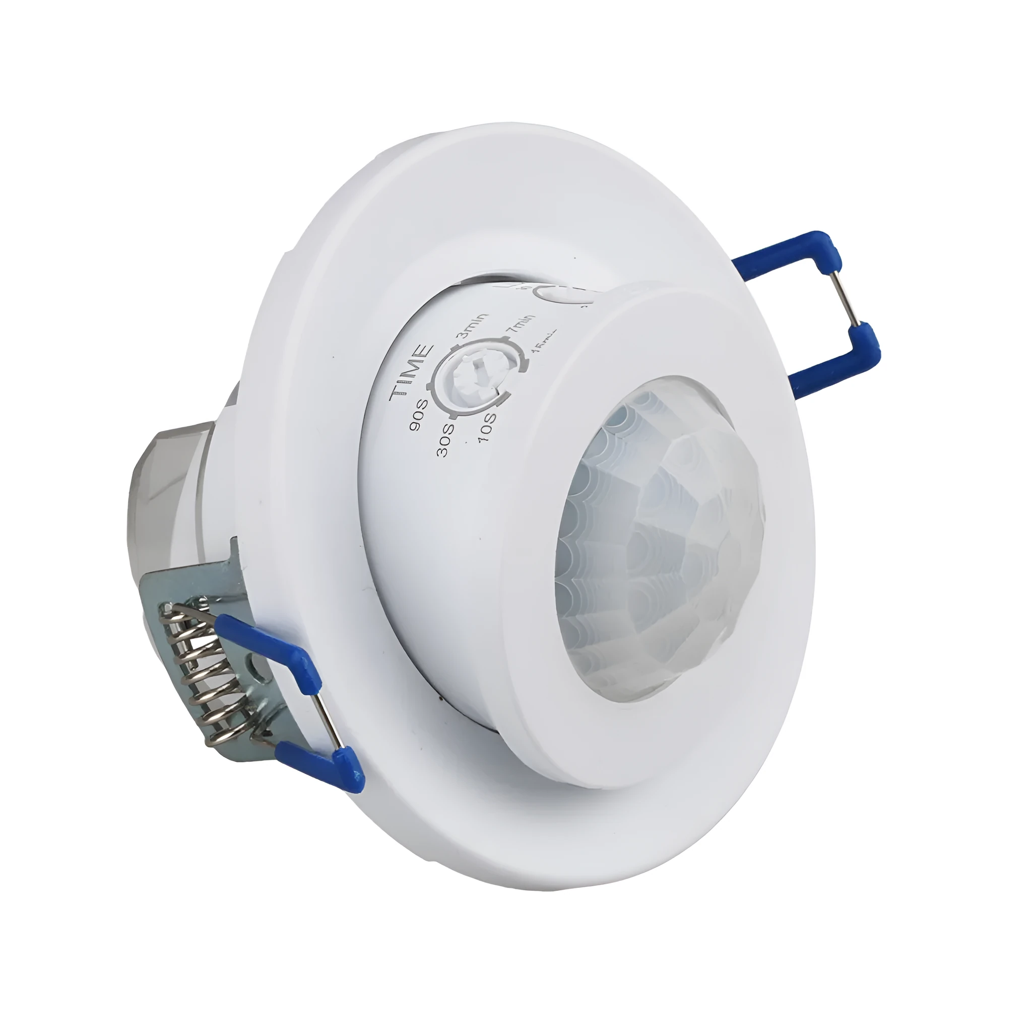 PIR26 adjustable infrared sensor module with rotating head, 8m range, copper tinned contacts
