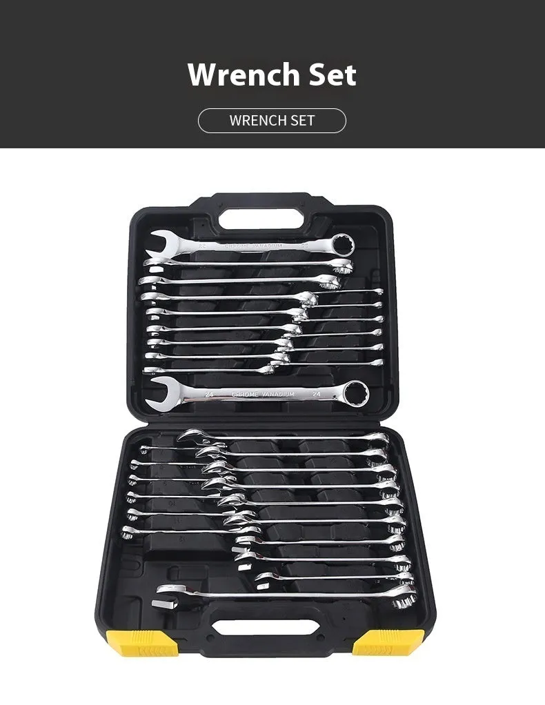 Carbon steel comprehensive household hardware kit 108pcs tools suit for home maintenance