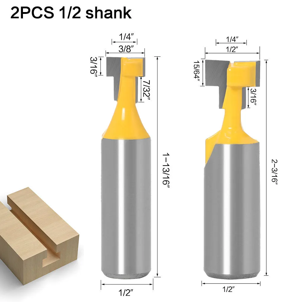 YG6 alloy and carbon steel keyhole knife slotting cutter in plastic box with 1/2 x 3/8 to 12 x 1/2 sizes