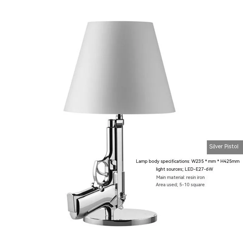 Creative desk lamp with resin base, Nordic style, plated gold finish, 235x425mm, 220V US plug