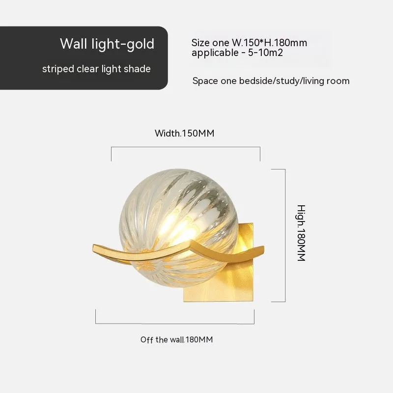 European wall lamp 5017 B with black milky white cover for bedside use