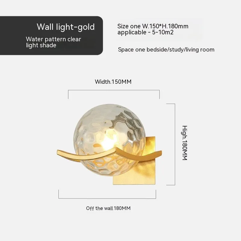 European wall lamp 5017 B with black milky white cover for bedside use