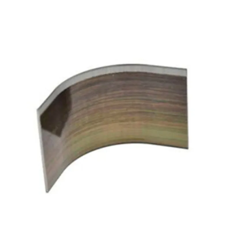 Steel leather die cutting knife die for curved fillet belt cuts with sizes from 2mm to 18mm.