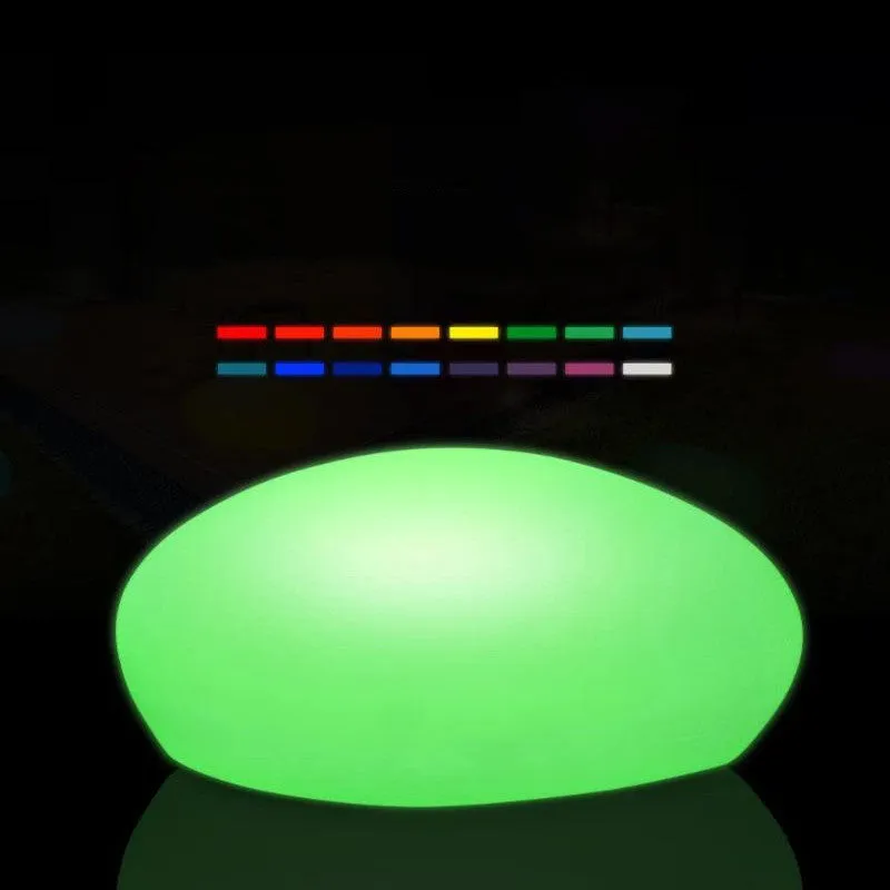 Modern simple solar LED garden lamp IP65 0.5W remote control lawn light 400x300x160mm