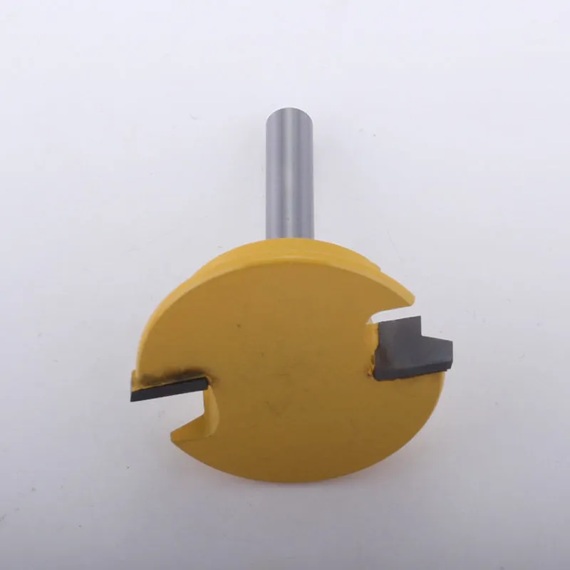 CHWJW 8mm shank straight rail and stile router bit with yellow hard alloy body