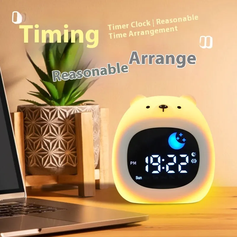 Animal shape pat colour changing small night lamp with built-in battery animal style cartoon shape